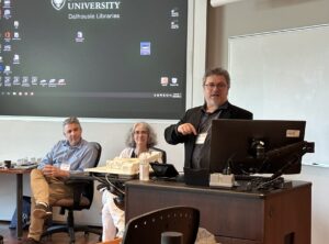 M. Jean-François Savard giving a presentation