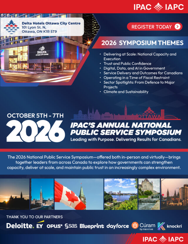 Poster - IAPC's Annual National Public Service Synposium October 5th-7th, 2026